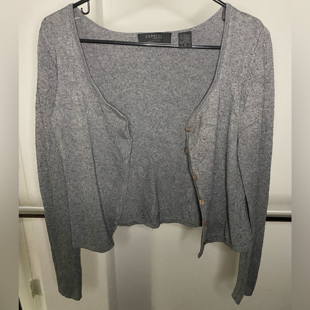 Express World Brand Stretch Cardigan (M)